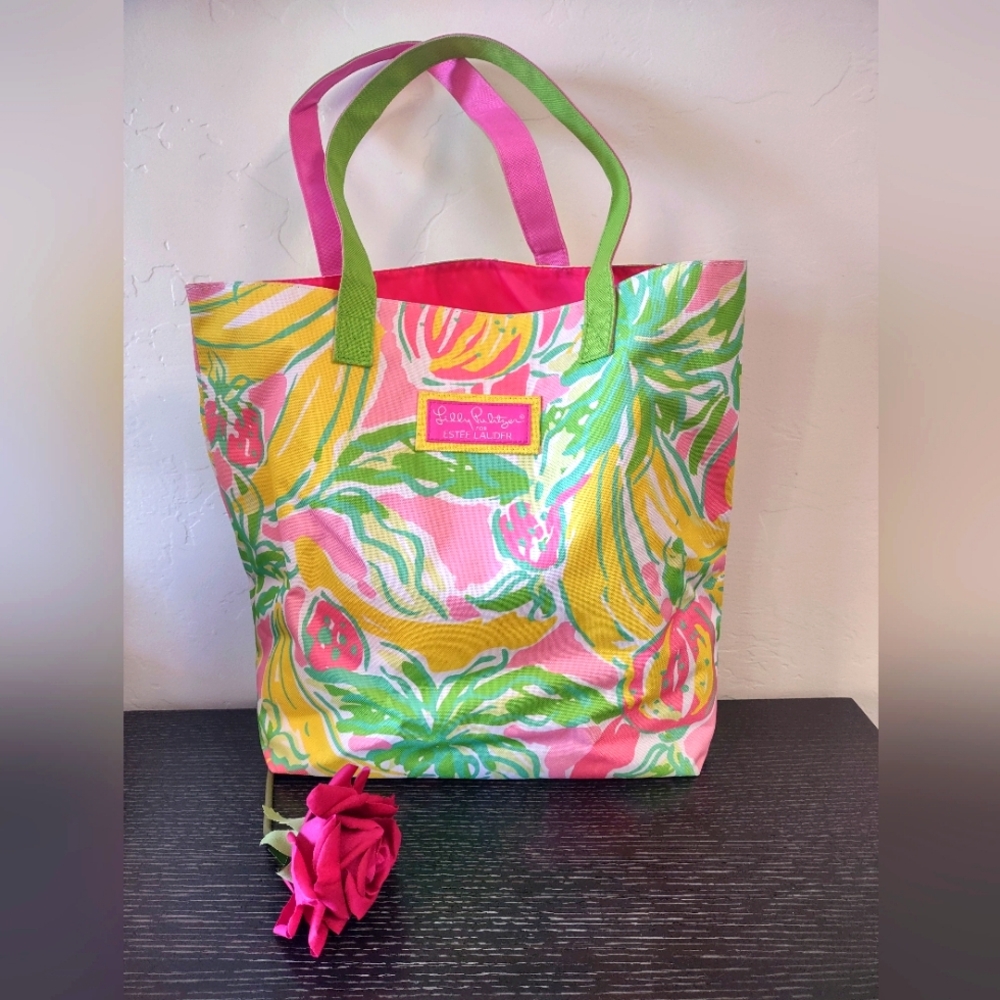 Lilly Pulitzer tote bag beach bag